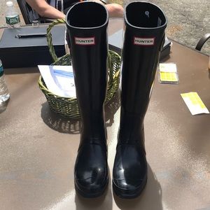 Black Hunter rain boots